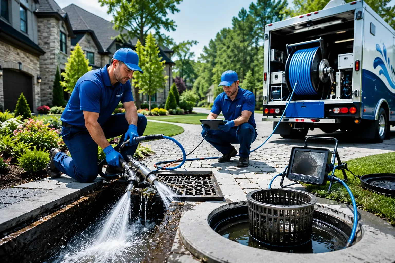 Local outdoor drain cleaning professionals in La Blanca, TX